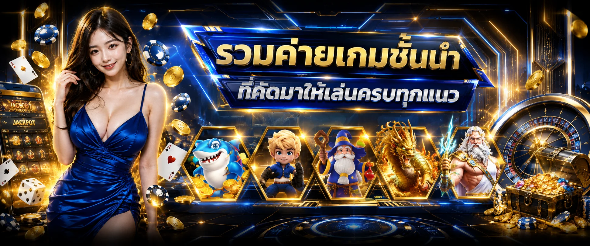 รวมเกมสล็อตออนไลน์จากค่ายดังในเว็บ AJM789 สล็อตเว็บตรง